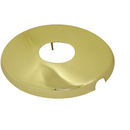 Jones Stephens Polished Brass 1/2in. Shower Arm Flange with Set Screw S03040